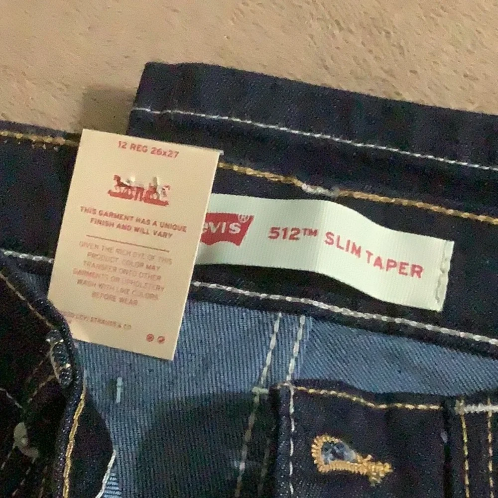 NWT LEVI’S 512 Boys Slim Taper Stretch‎ Jeans